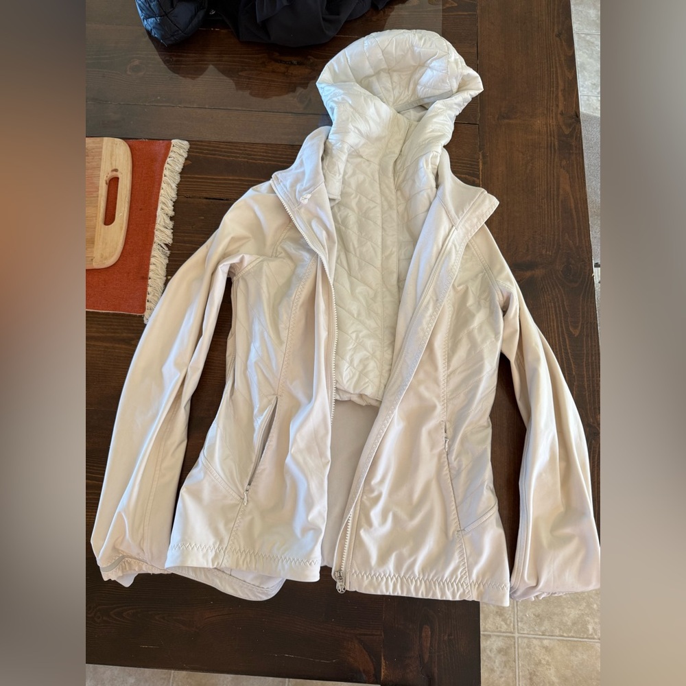 lululemon athletica Cream Jacket another mile